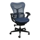 Herman Miller Mirra Ergonomic Office Chair w/Adjustable Lumbar Support, Blue