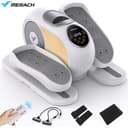 MERACH Under Desk Elliptical for Seniors – Adjustable Speed, Quiet & Portable