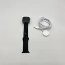 Apple Watch (Series 10) 46mm Slate Titanium (LTE) w/ Black Sport - Very Good