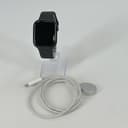 Apple Watch (Series 10) 46mm Jet Black Aluminum (LTE) w/ Black Sport - Very Good