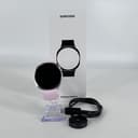 Samsung Galaxy Watch8 44mm Silver Aluminum (GPS) w/ Pink Sport Band - Excellent 