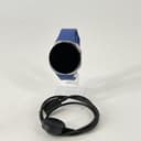 Samsung Galaxy Watch8 44mm Silver Aluminum (GPS) w/ Blue Sport - Excellent
