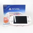 【Near Mint】Sony PS Vita PCH-2000 Light Pink/White Wi-Fi Model Console #DEN0316/0