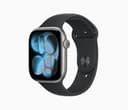 Apple Watch Series 11 (GPS + LTE) 42MM Space Gray Aluminum Case Black Sport Band