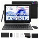 2026 11 inch Android 15 Octa-Core 24GB RAM+128GB ROM Tablet with Keyboard,Mouse