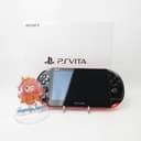 【Near Mint】Sony PS Vita PCH-2000 Red / Black Wi-Fi Model Console #NET0303/01