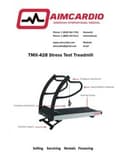 Trackmaster TMX 428 Treadmill |Remanufactured  |18 Months Warranty