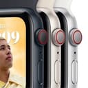Apple Watch Series SE 2nd Gen (GPS + Cellular) 40mm. Aluminum Sport Band - Good