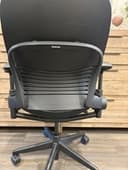 Steelcase Amia Office Chair Black Adjustable Armrests Wheels