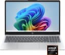 HP - OmniBook 3 - Copilot+ PC - 15.6" Full HD Touch-Screen Laptop - AMD Ryzen 5 AI 5 330 2025 - 16GB Memory - 512GB SSD - Glacier Silver