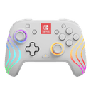 PDP - Afterglow Wave Wireless RGB Gaming Controller for Nintendo Switch, Nintendo Switch 2 - White