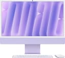 Apple - iMac 24-inch All-in-One - M4 chip - Built for Apple Intelligence - 10 Core CPU - 10 Core GPU - 16GB Memory - 256GB SSD - Purple