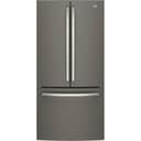 GE - 18.6 Cu. Ft. French Door Counter-Depth Refrigerator with Internal Water Dispenser - Slate