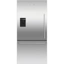 Fisher & Paykel - 32 in. Wide ActiveSmart 17.1 Cu. Ft. Bottom-Freezer Counter-Depth Refrigerator - Stainless Steel