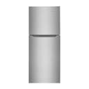 Frigidaire - 24 in. Wide 10.1 Cu. Ft. Garage Ready Top-Freezer Refrigerator - Fingerprint-Resistant Stainless Steel Look