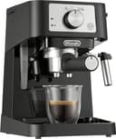 De'Longhi - Stilosa 15 Bar Pump Espresso Machine - Black and Stainless