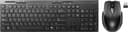 Best Buy essentials™ - Full-size Wireless Membrane Keyboard and Mouse Bundle with USB Reciever - Black