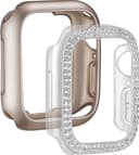 Insignia™ - Bumper Cases for Apple Watch 41mm (2-Pack) - Bling/Champagne