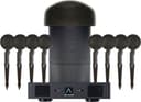 Sonance - SGS 8.1 SYSTEM W/ DSP 2-150 MKIII AMP - Garden Series 8.1-Ch. Outdoor Speaker System with 2-Ch. Amplifier (Each) - Dark Brown/Black