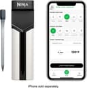 Ninja - ProChef Wireless Thermometer Indoor & Outdoor, 700◦F, extended battery life, long range connection, waterproof - Black/Silver