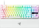 Razer - Huntsman V3 Pro TKL Wired Analog Optical Linear Switch Gaming Keyboard with Snap Tap - White