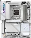 GIGABYTE - X870E AORUS PRO ICE (Socket AM5) AMD X870 ATX DDR5 Wi-Fi 7 Motherboard - White