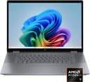 HP - OmniBook X Flip 2-in-1 - Copilot+ PC - 16" 2K Touch-Screen Laptop - AMD Ryzen AI 7 350 2025 - 24GB Memory - 1TB SSD - Meteor Silver