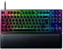 Razer - Huntsman V2 TKL Wired Optical Purple Clicky Switch Gaming Keyboard with Chroma RGB Backlighting - Black